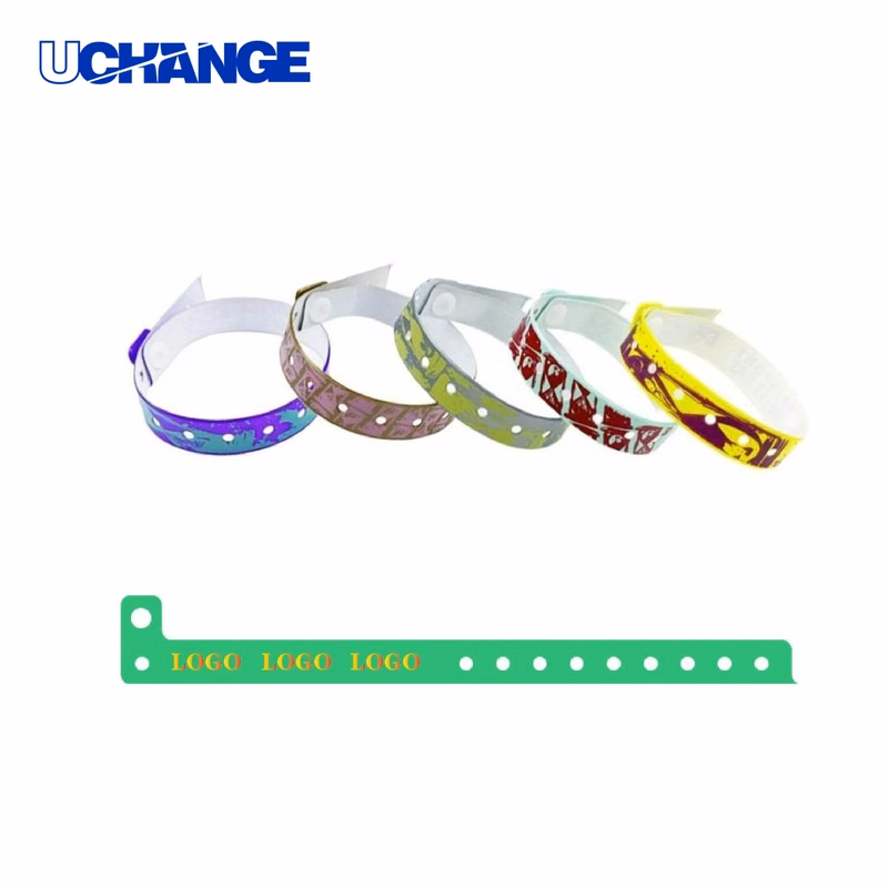 PVC Waterproof Buckle Wristbands