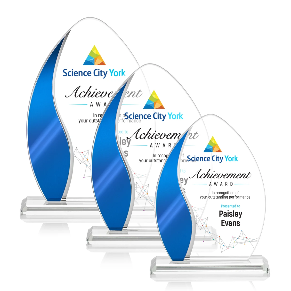 Sherborne VividPrint™ Award - Blue 1