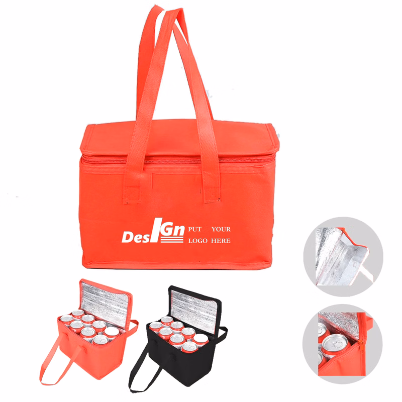 8 Cans Non-woven Insulated Bag
