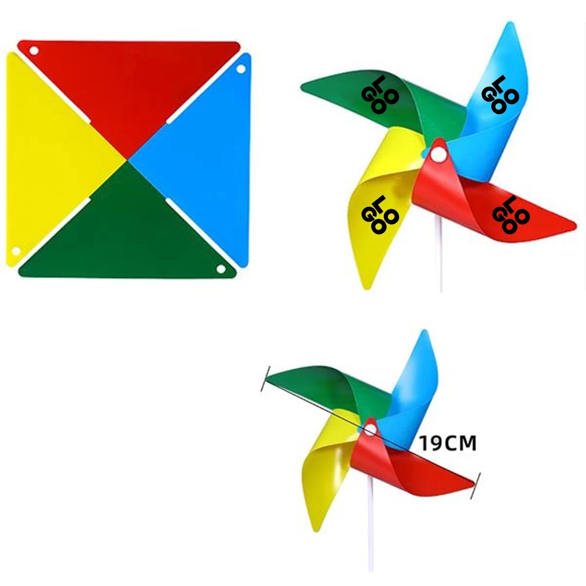 Pinwheel With Stick 1