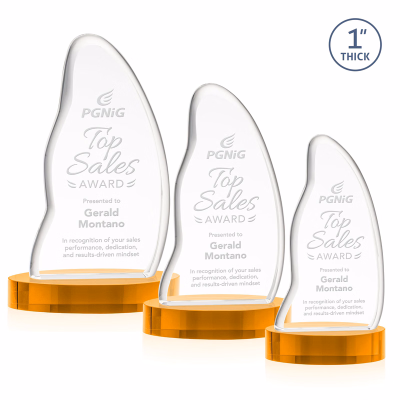 Beauford Award on Base - Amber