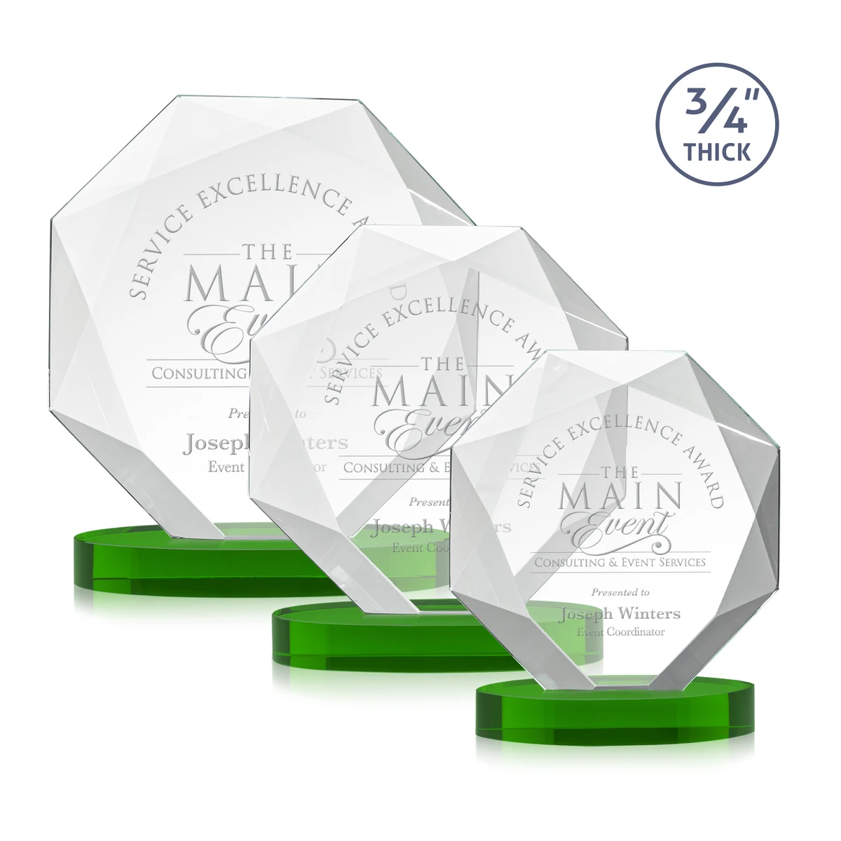 Bradford Award on Alberton Base - Green 1