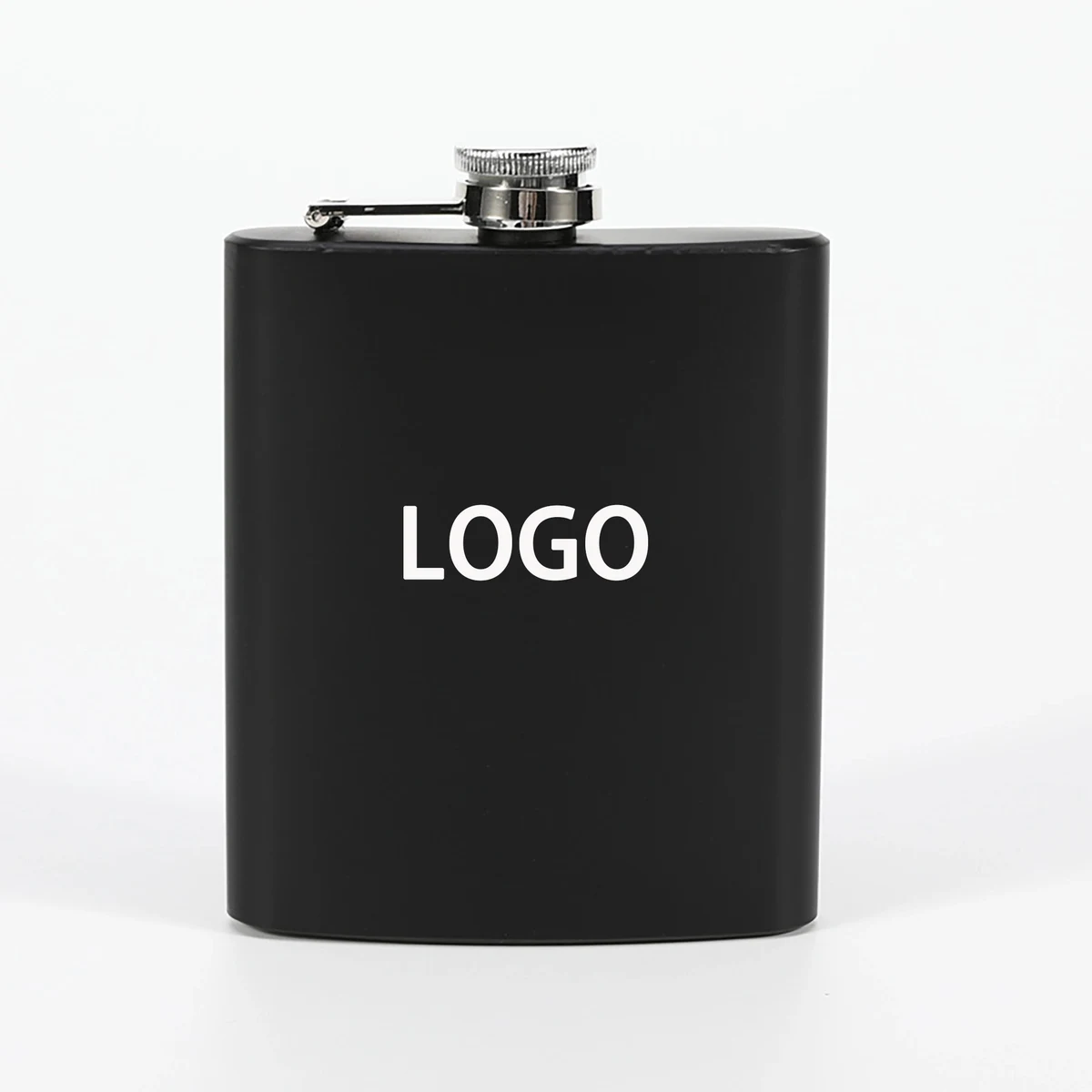 Stainless Steel Matte Whiskey Decanter 1