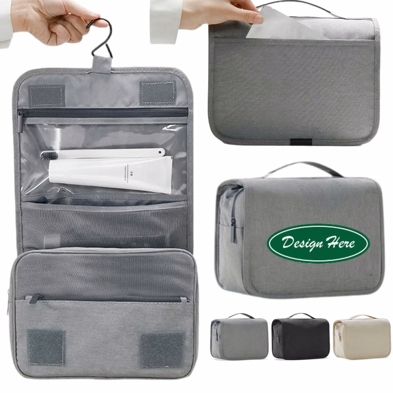 Hanging toiletry bag travel essentials