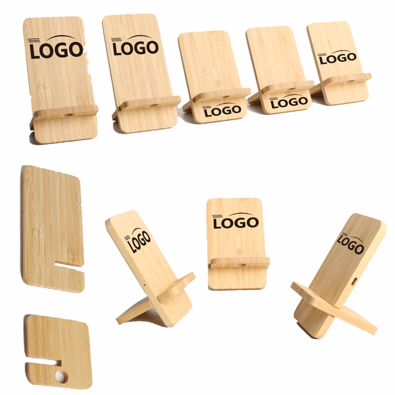 Assembled Bamboo Mobile Phone Stand