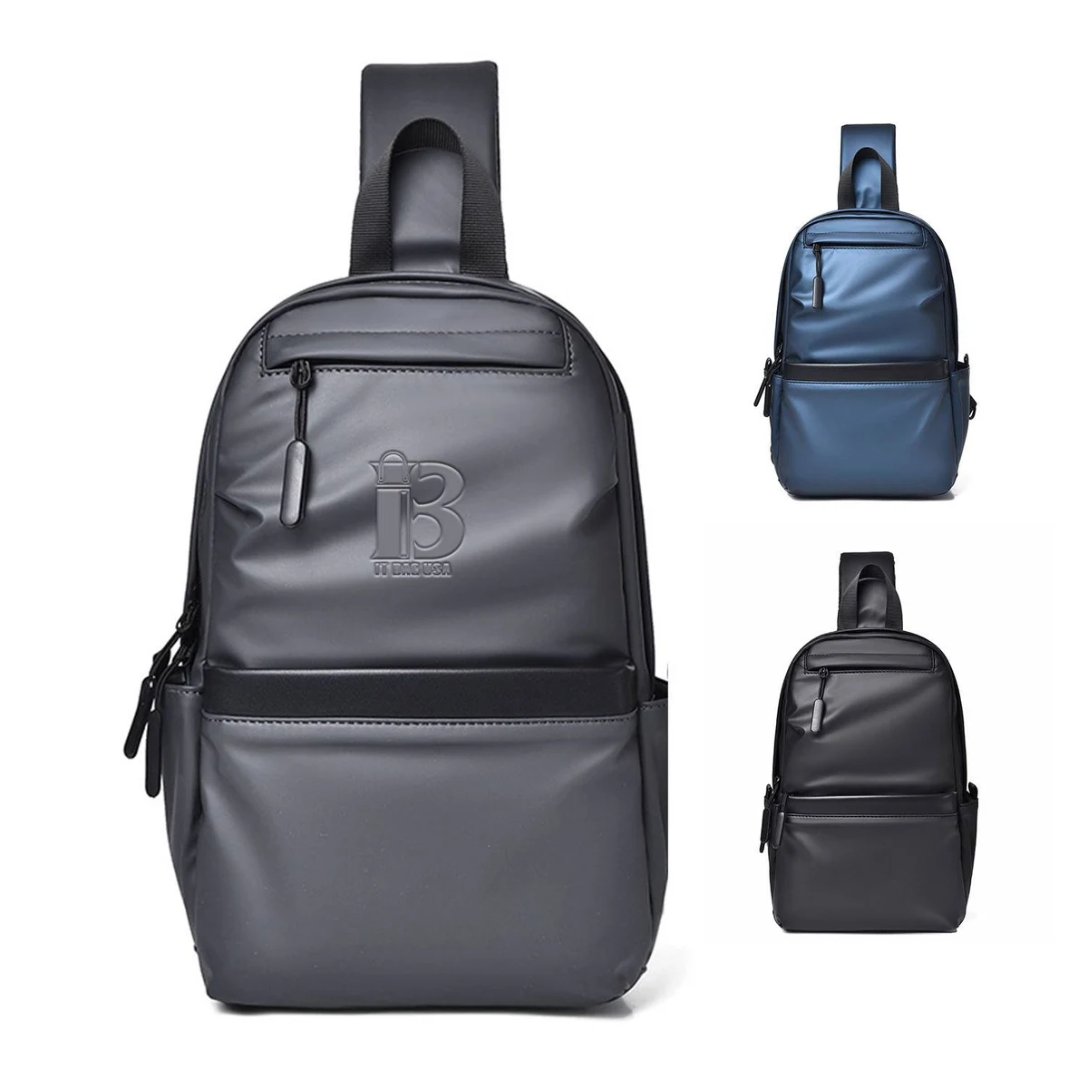 Genuine leather film fashion diagonal bag 1