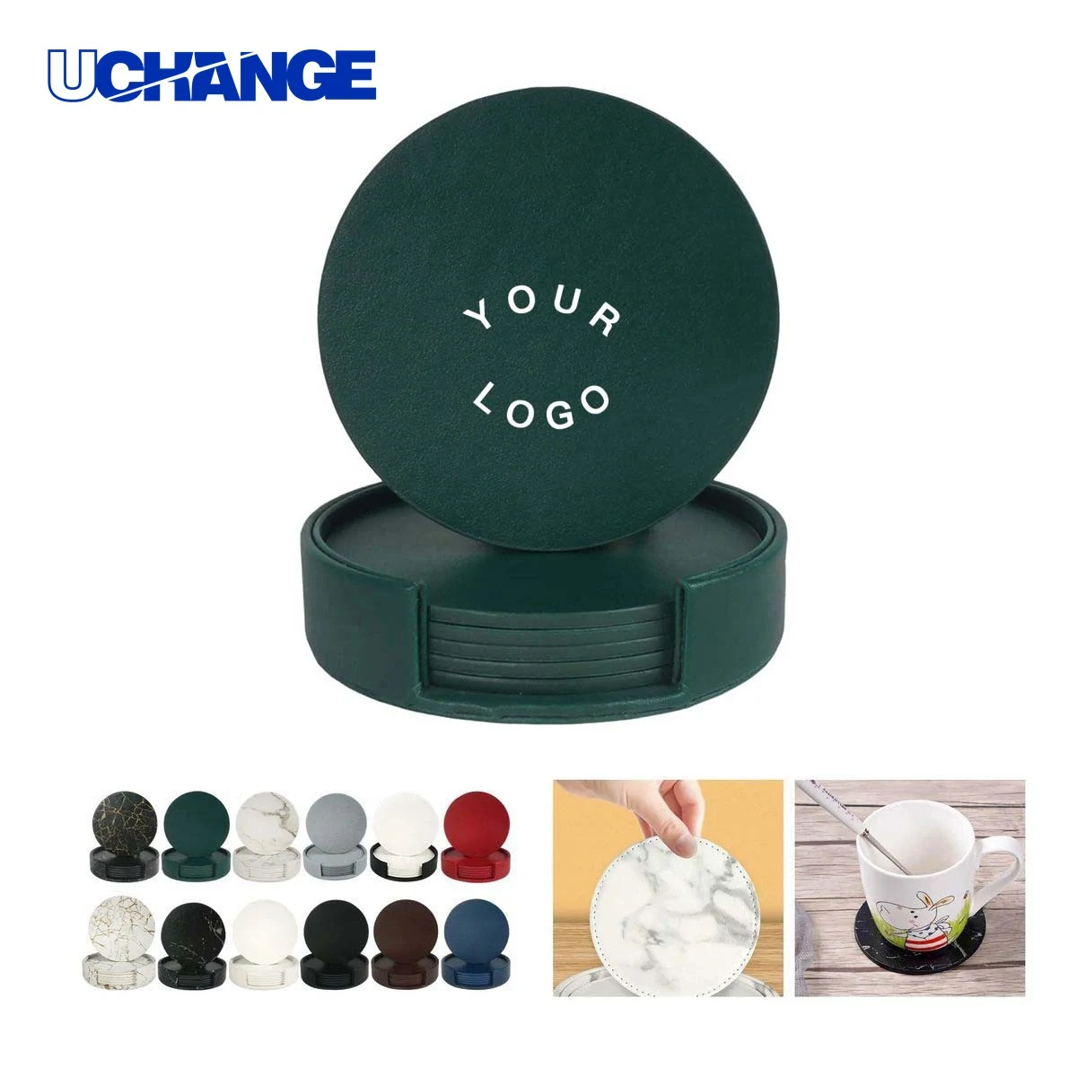 Ceramic Drink Coaster with Smooth Surface 1