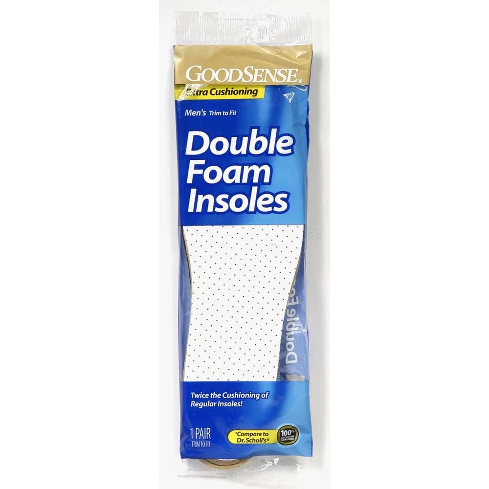 Men's Double Foam Insoles - Trim to Fit 1