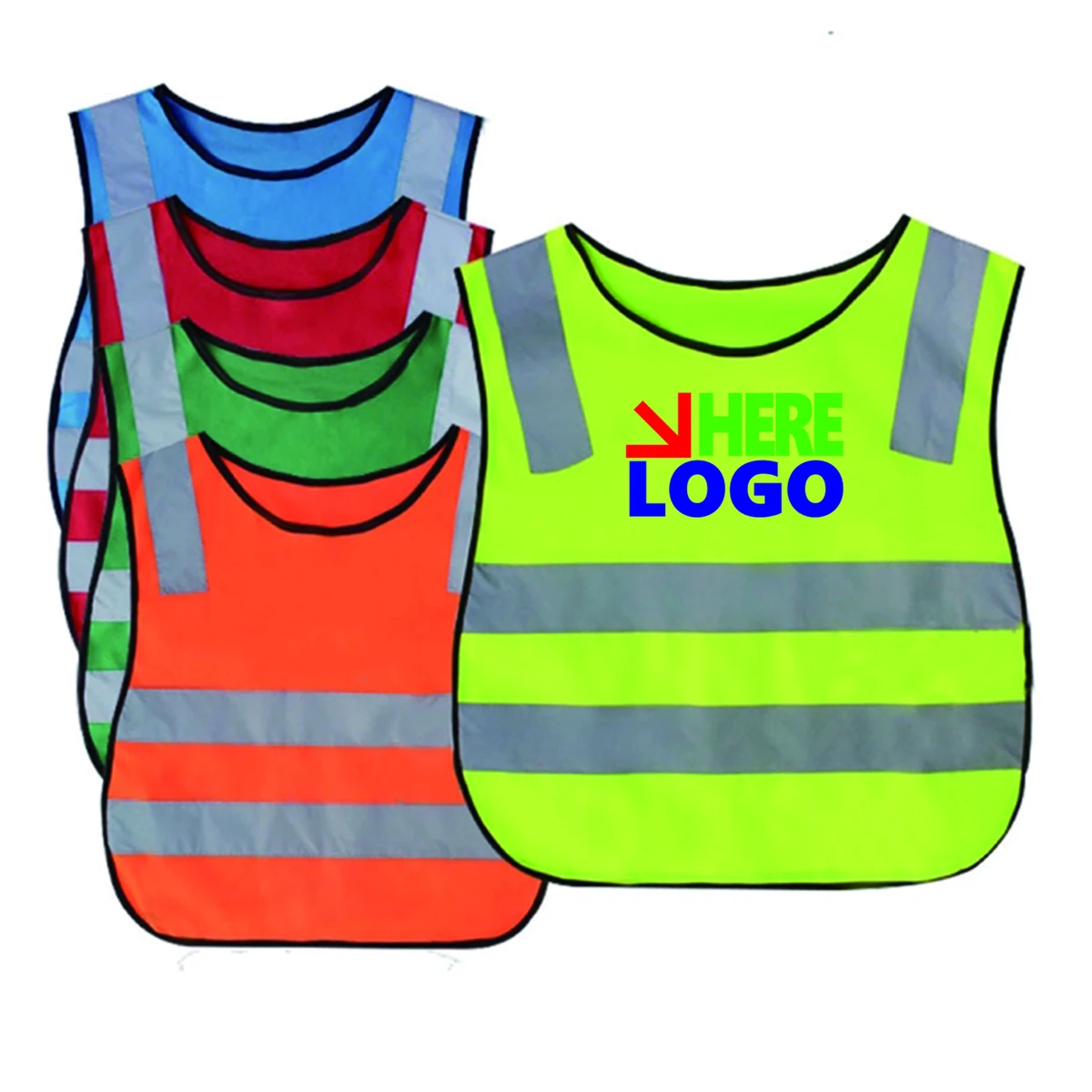 High Visibility Safety Vest Kids Children 1