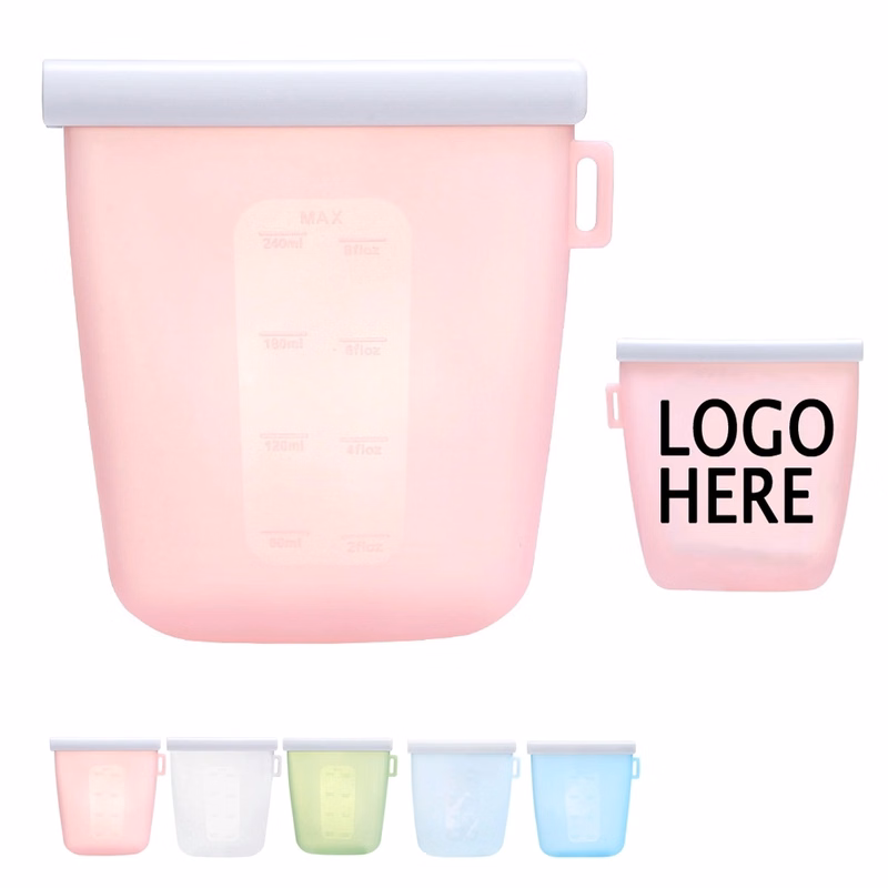 Silicone Reusable Food Container & Freezer Storage Bag