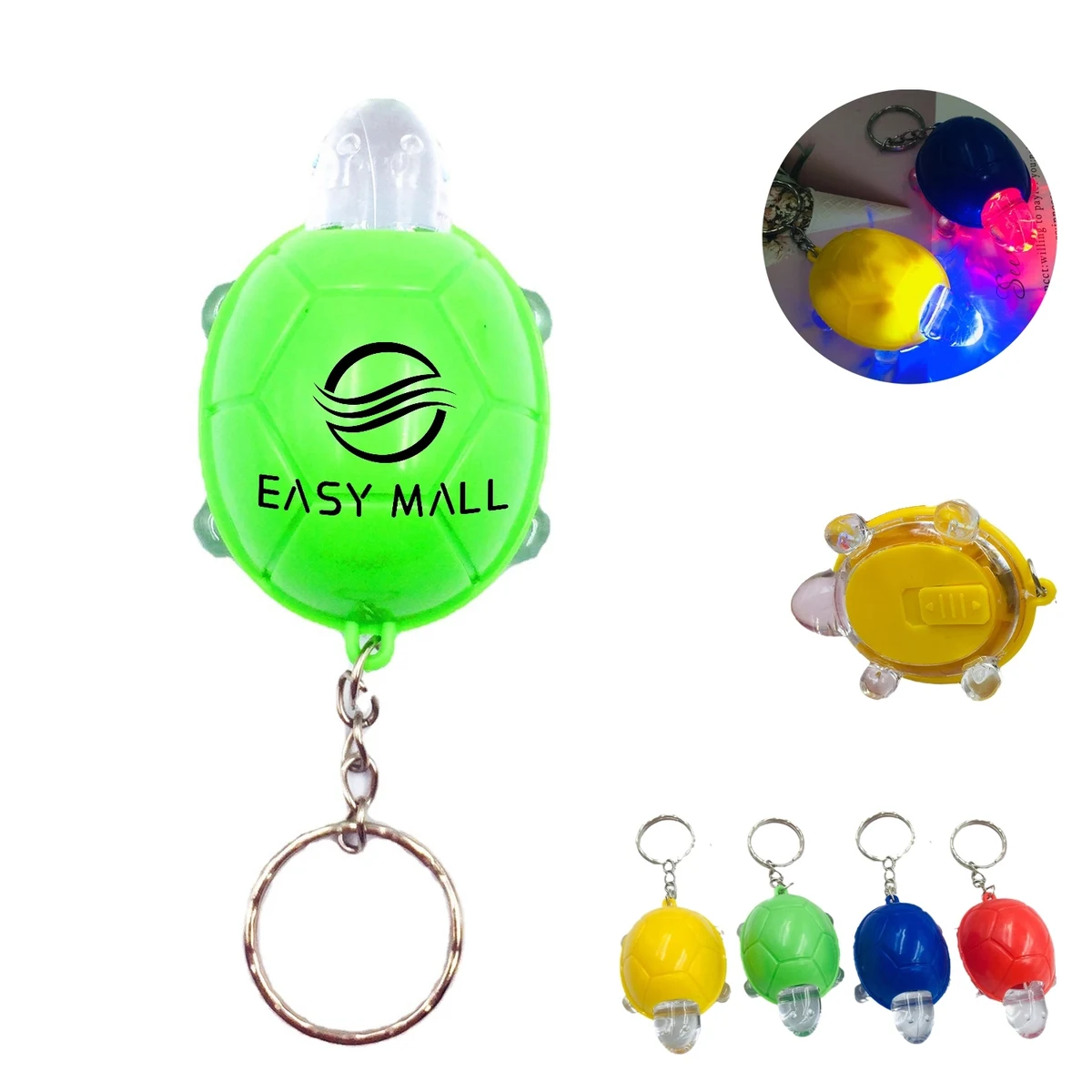 Led Mini Tortoise Key Chain 1
