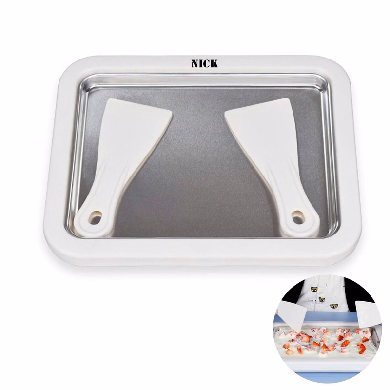 Stainless Steel Stir Fried Ice Plate Yogurt Machine