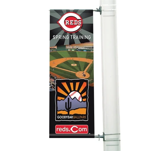 Two-Sided Pole Banner 18"x36" - Vinyl 1