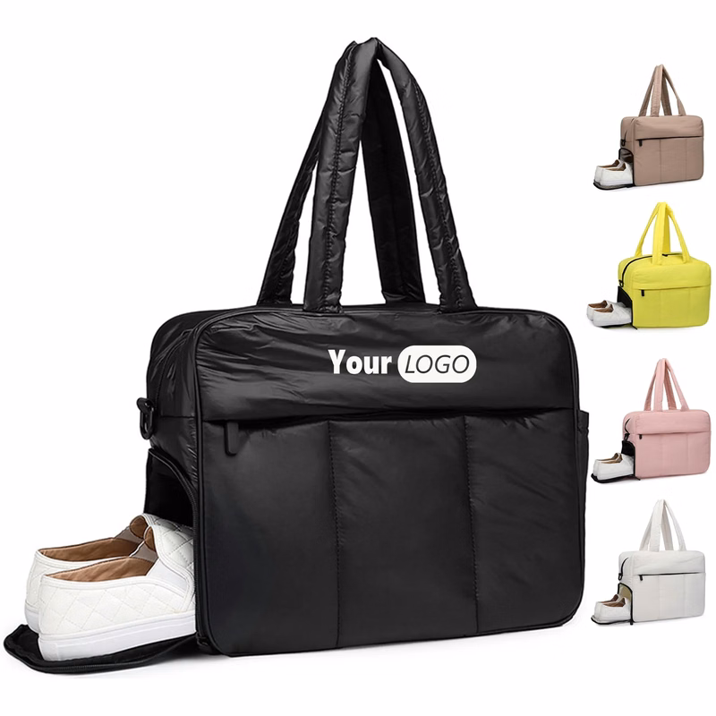 Luggage Bag With Wet Pocket Shoe Compartment