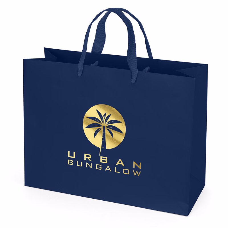 London - Matte Eurotote - Foil Print