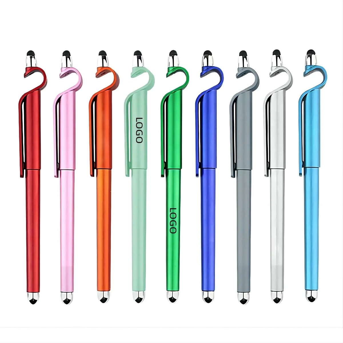 Touchscreen Ballpoint With Phone Stander MOQ 50PCS 1