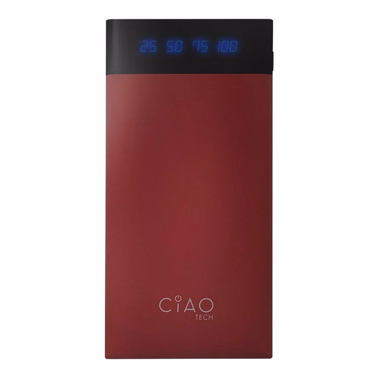 High Performance Powerbank - 15000 mAh Rubberized Wine
