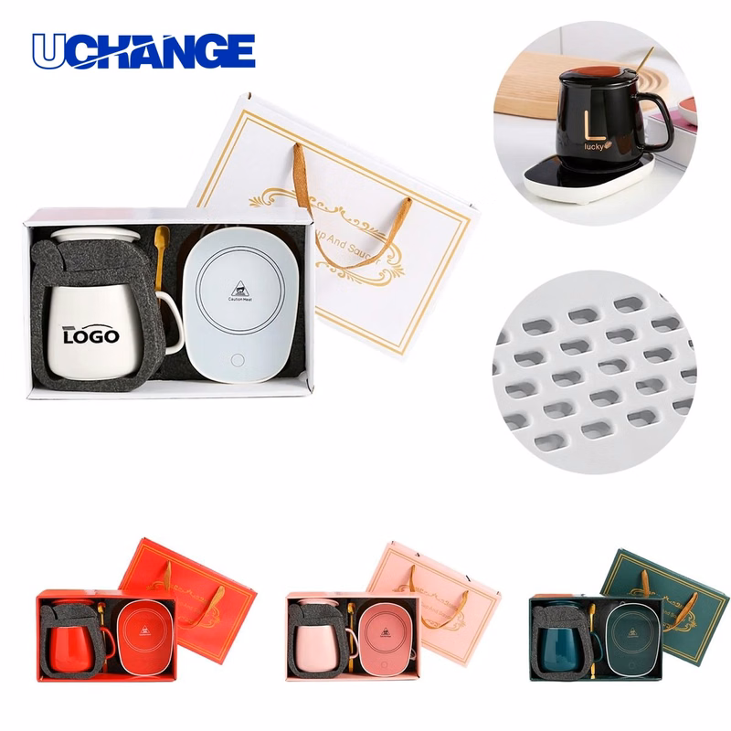 Heated Mug Mat Gift Set