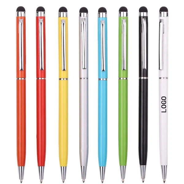 Customized Metal Slim Twist Stylus Pen 1