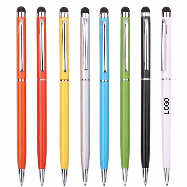 Customized Metal Slim Twist Stylus Pen