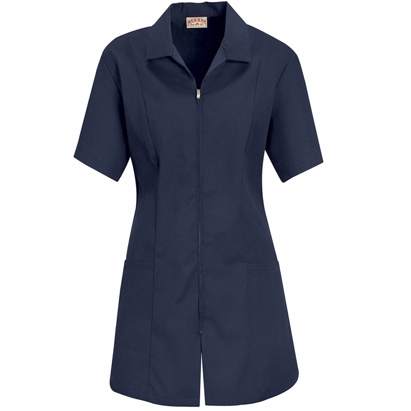 Women's Zip Front Smock - KP43