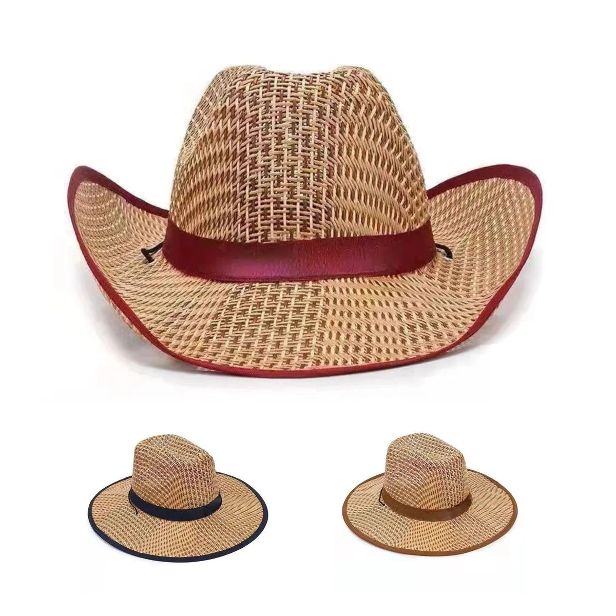 Straw Western Cowboy Hat 1