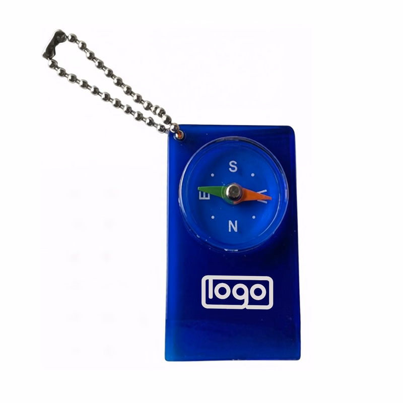 Portable Compass Keychain