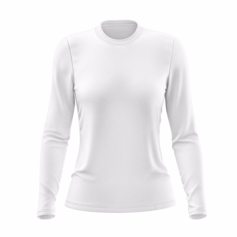 Women's Sublimation 160G Brushed Milk Silk Long Sleeve