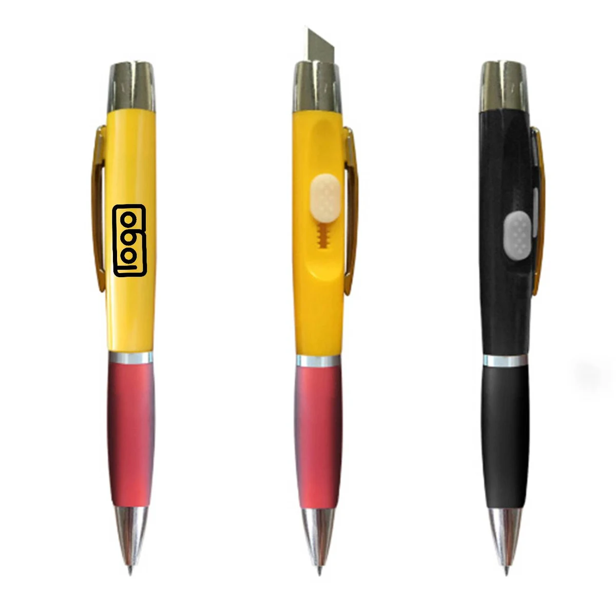Retractable Utility Knife Ballpoint Pen 1