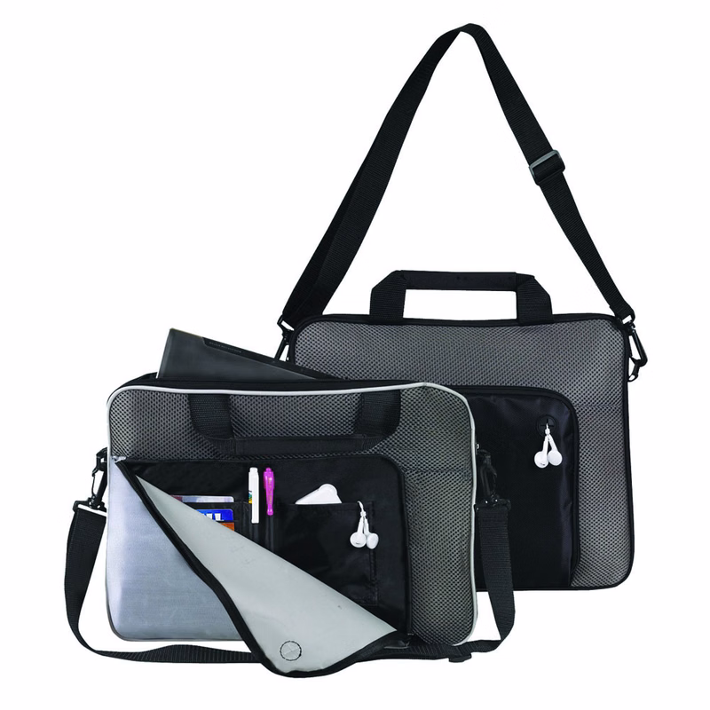 13" Polyester On the Go Messenger Bag