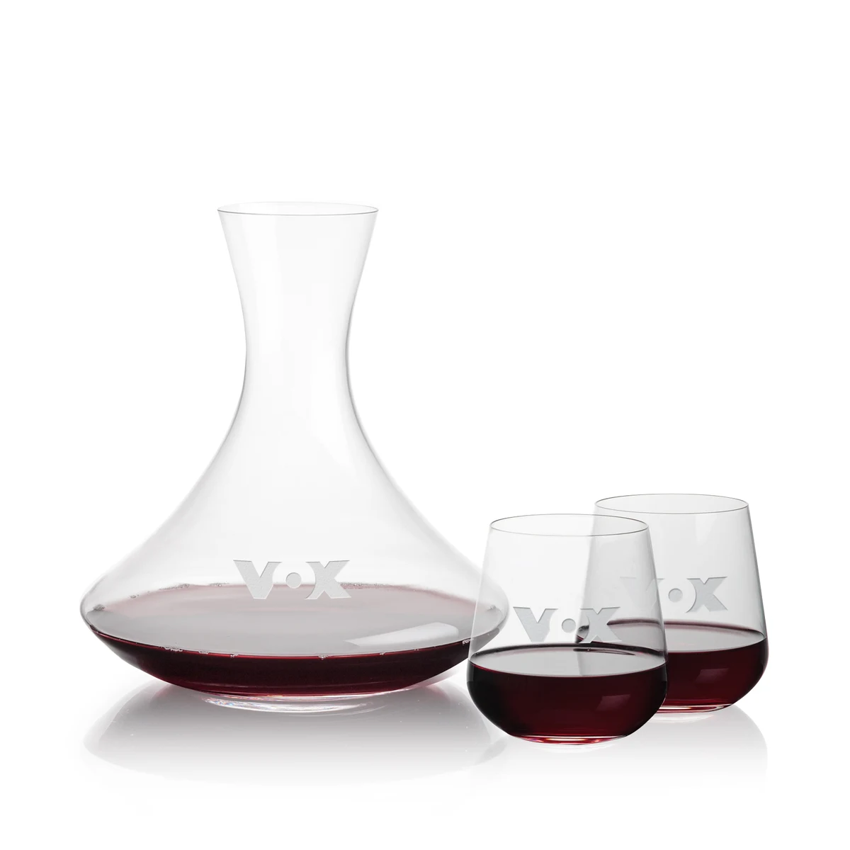 Senderwood Carafe & Howden Stemless Wine 1
