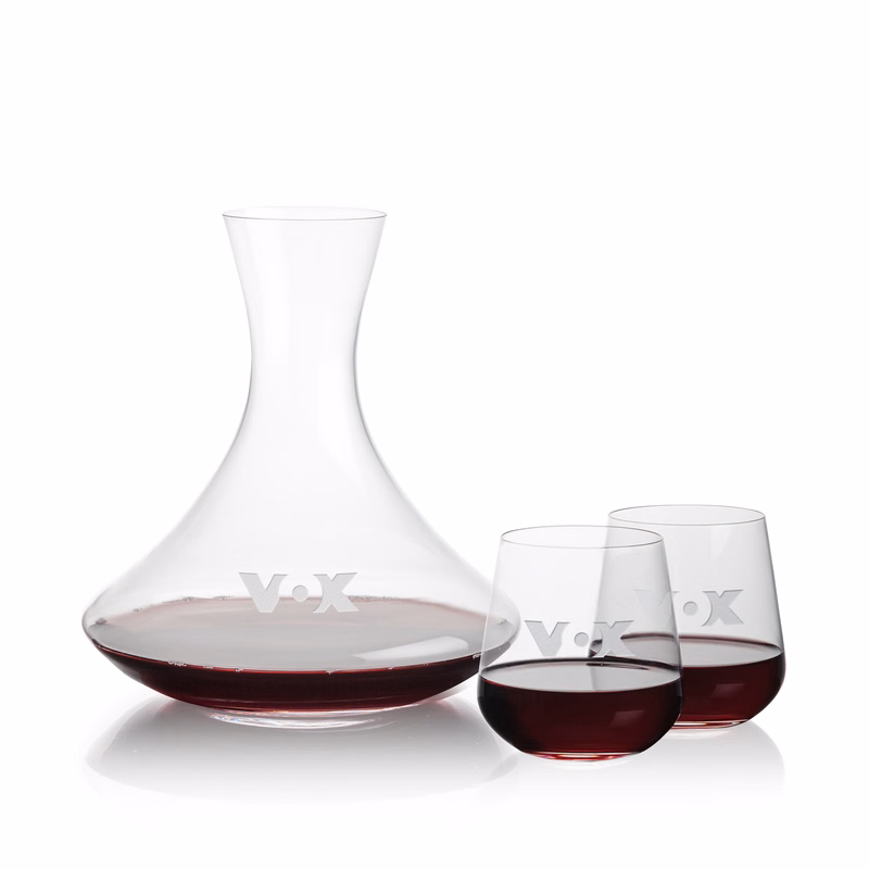 Senderwood Carafe & Howden Stemless Wine