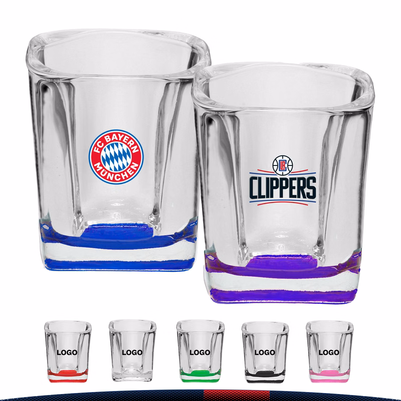 2 oz. Square Shot Glasses