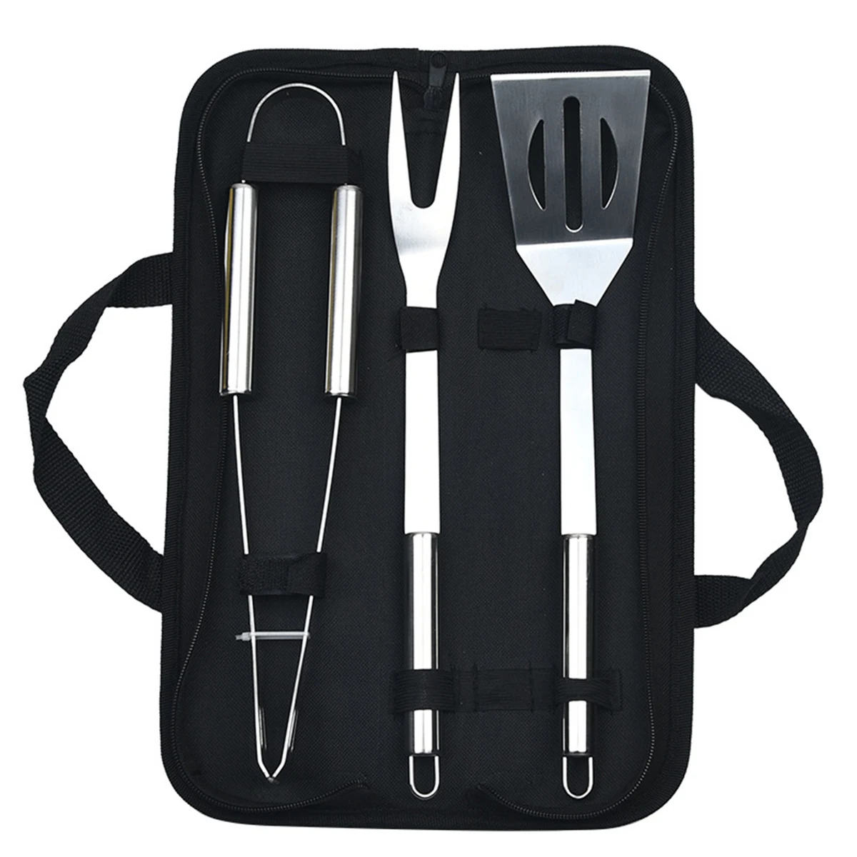 Stainless Steel BBQ 7pcs Set 1