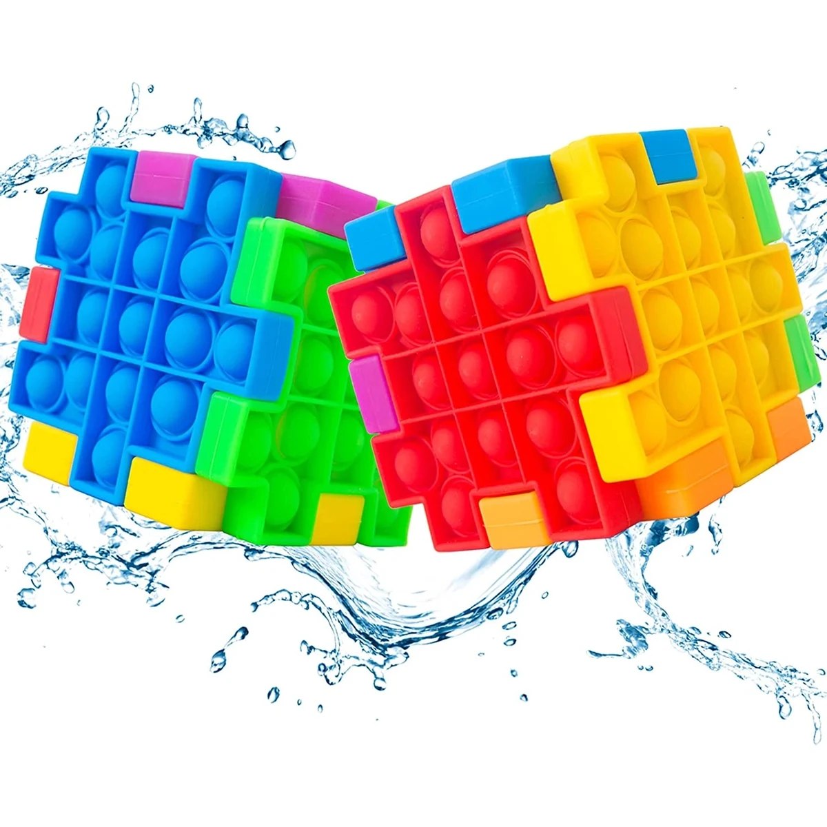 Silicone Cube Push Pop Bubble Toys 1