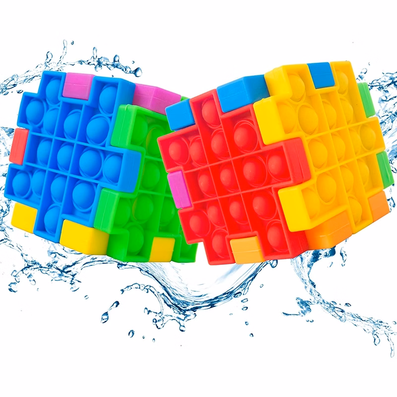 Silicone Cube Push Pop Bubble Toys