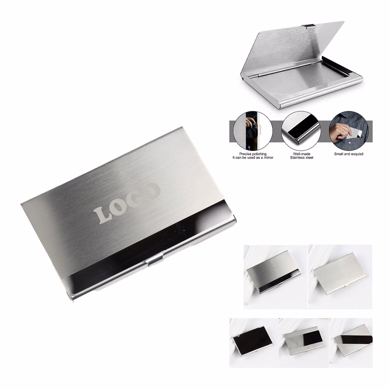 MOQ 10 pcs Metal Business Card Case