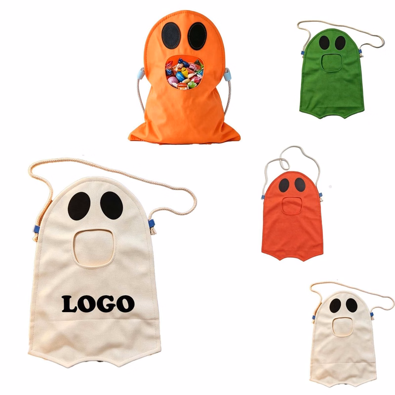 MOQ 20 Piece Halloween Ghost Candy Bag