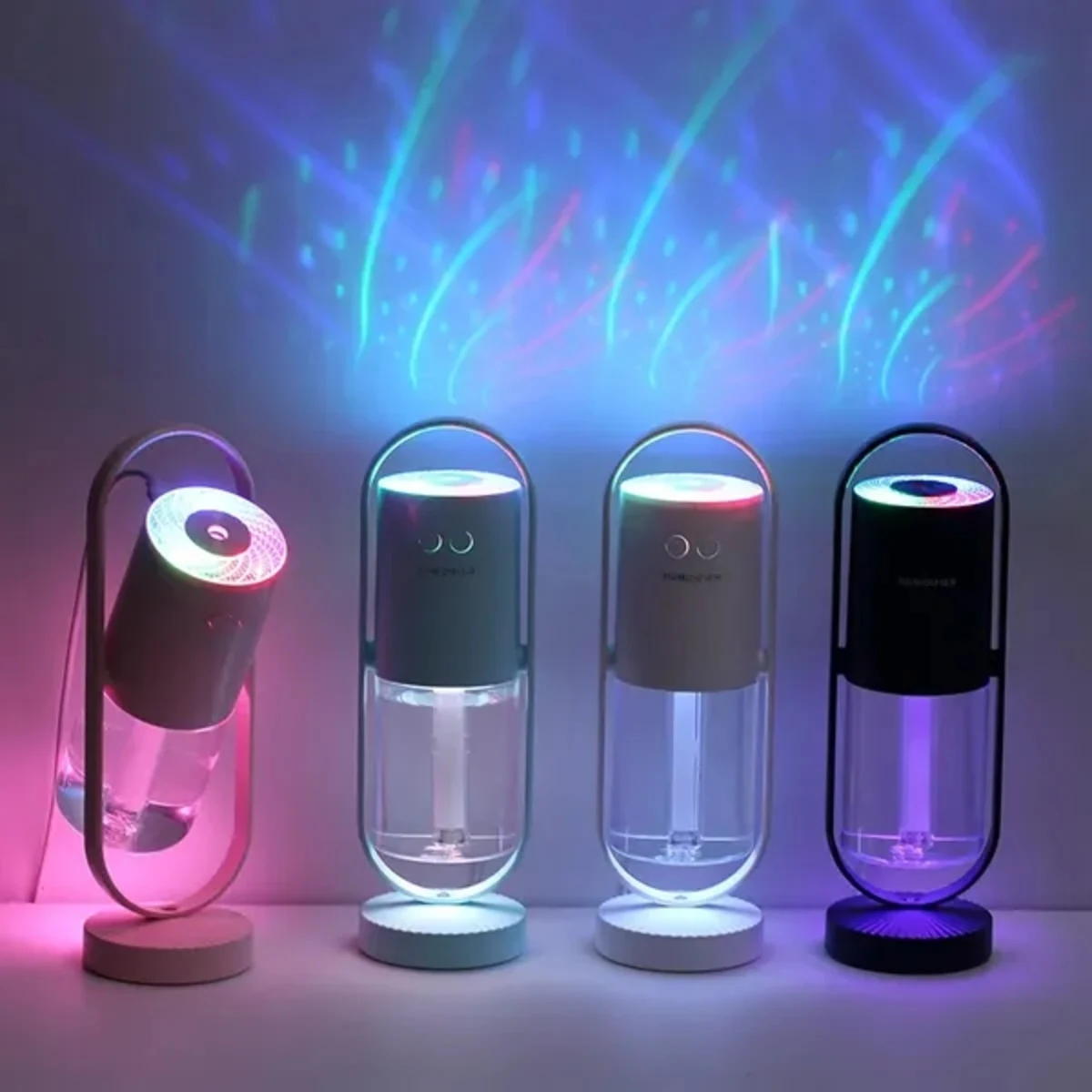 Portable Mini Humidifier with LED Lights 1