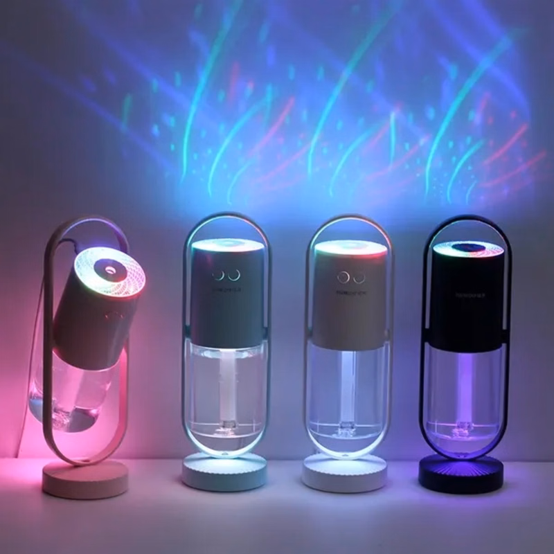 Portable Mini Humidifier with LED Lights