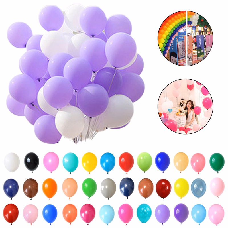 Solid Color Thickened 12 Inch Balloons