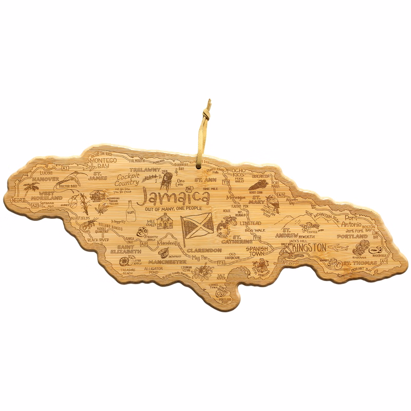 Destination Jamaica Cutting & Serving Board