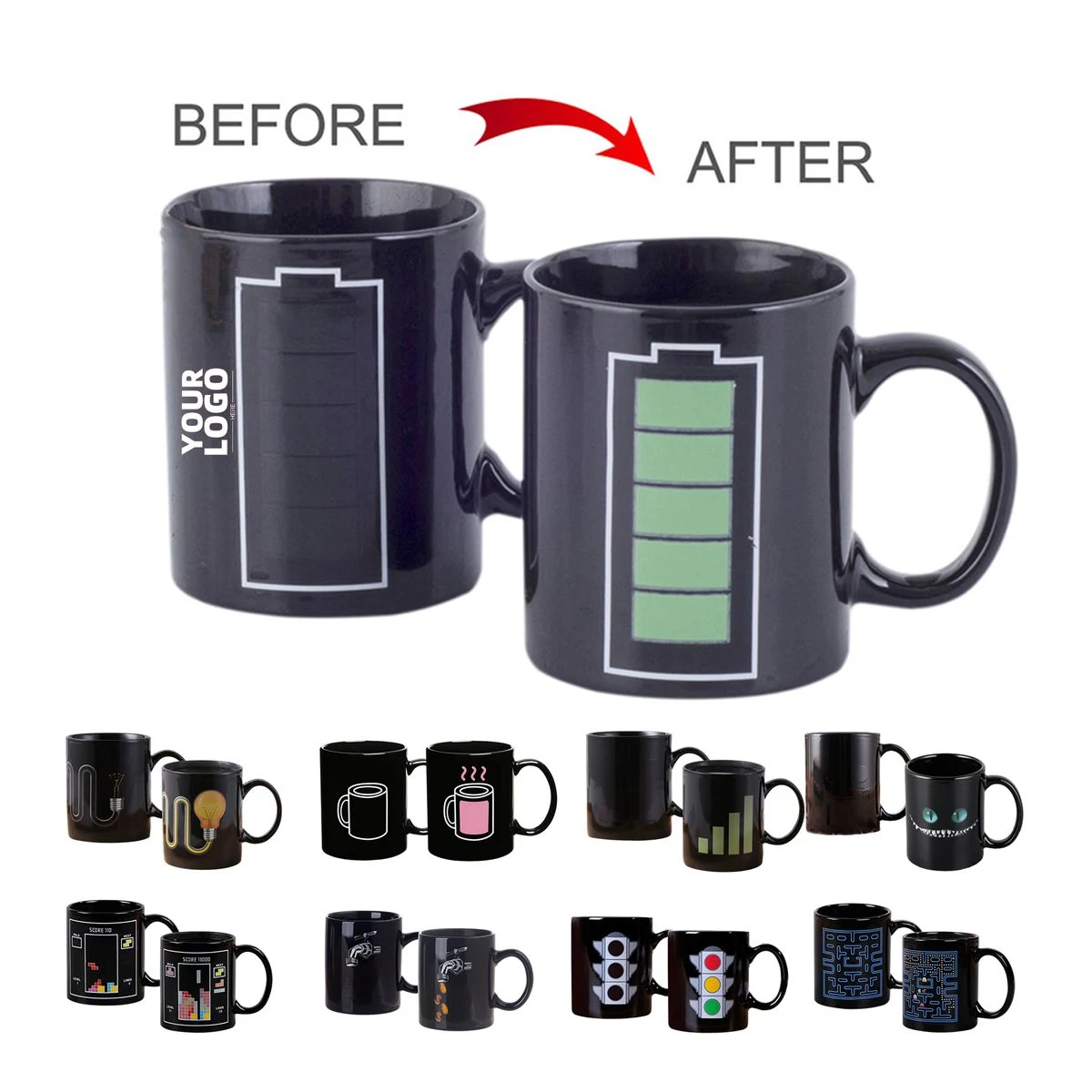 12 OZ Ceramic Coffee Mug 1