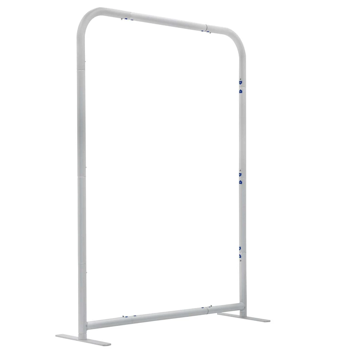 3'W x 4'H EuroFit™ Tabletop Straight Wall Hardware 1