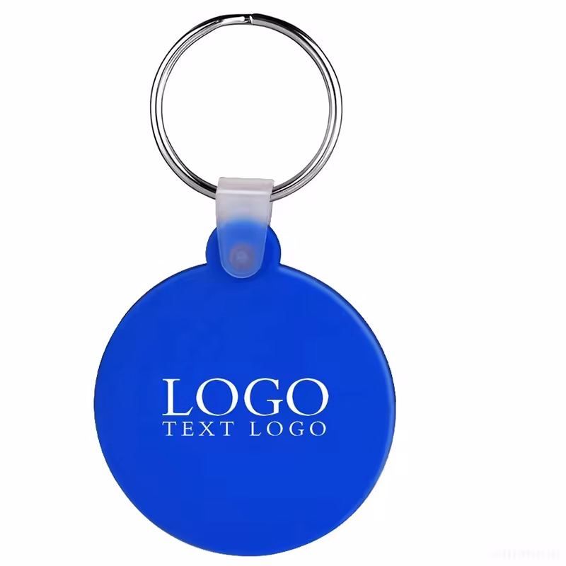 Round PVC Keychain