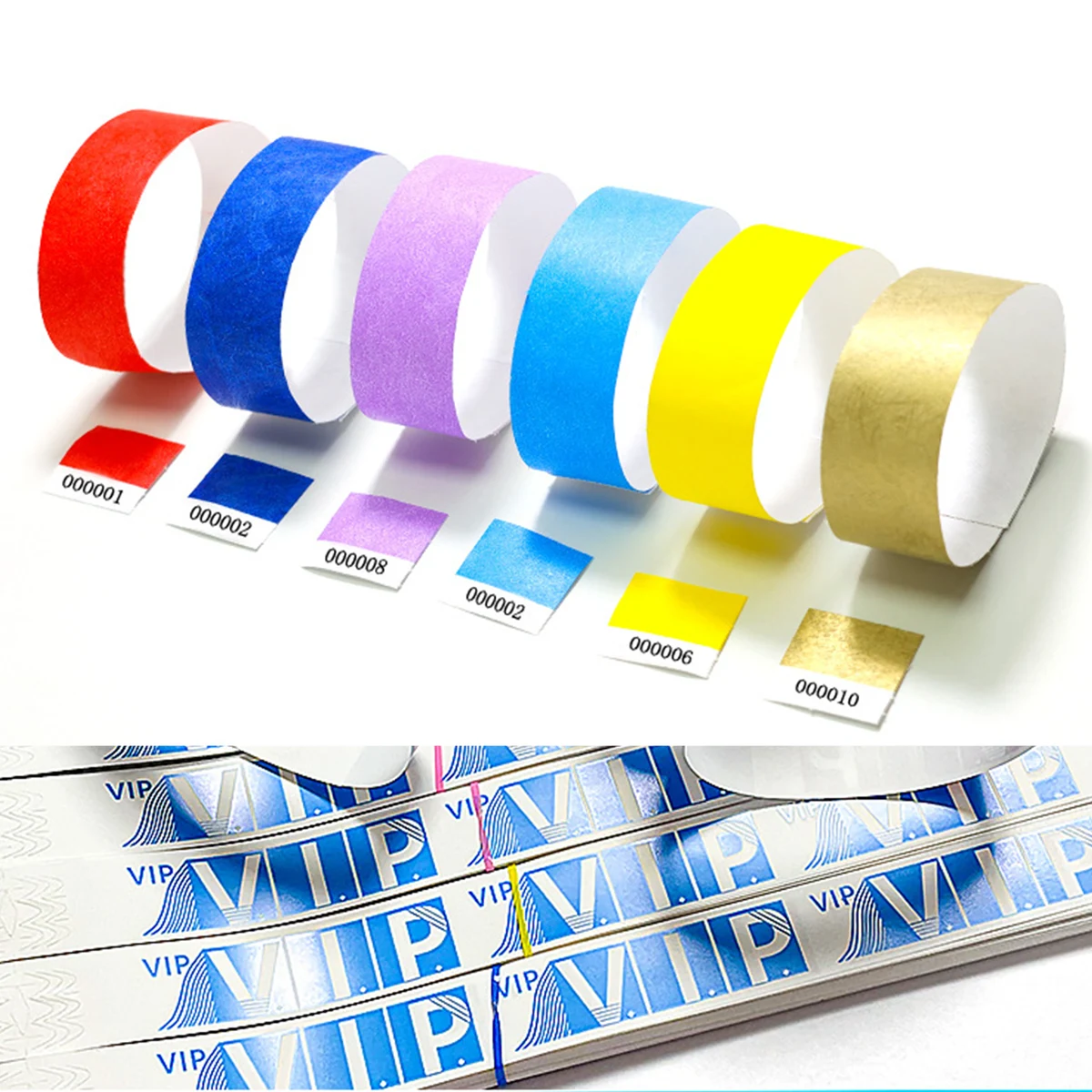 Premium DuPont Wristbands for Events Festivals 1