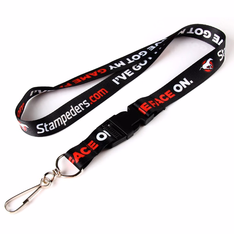 1/2" Dye Sublimation Lanyards with Buckle Release