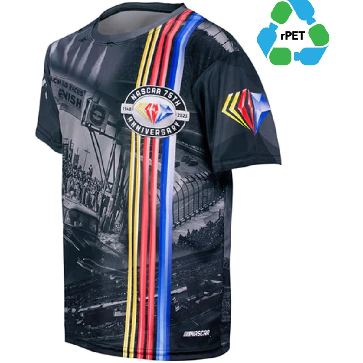 Youth rPET Recycled 100% Polyester Sublimation Performance T-Shirt 1