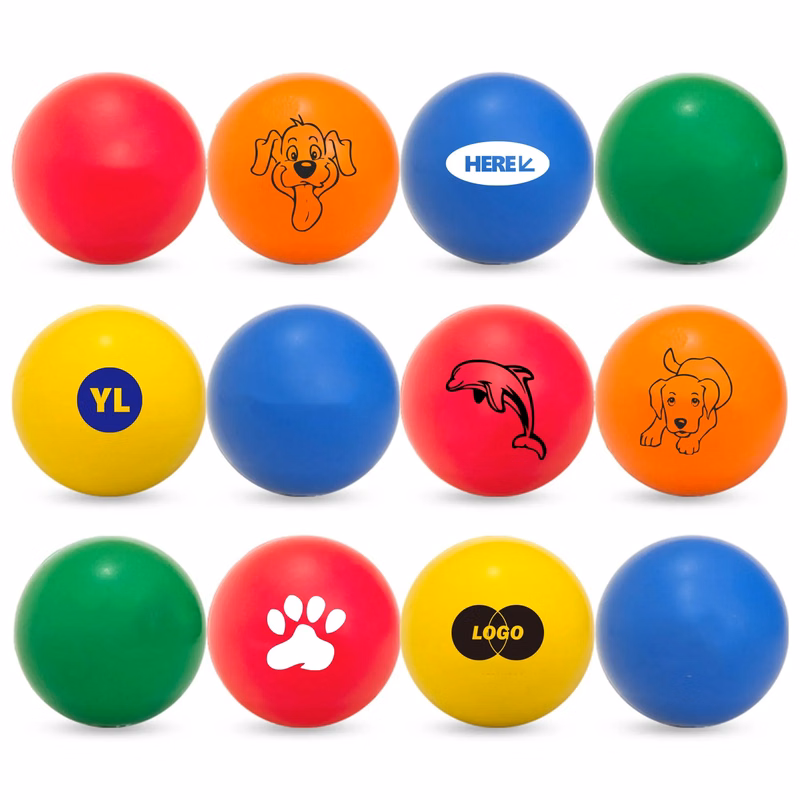 2.5inches PU Foam Squeeze Round Stress Ball