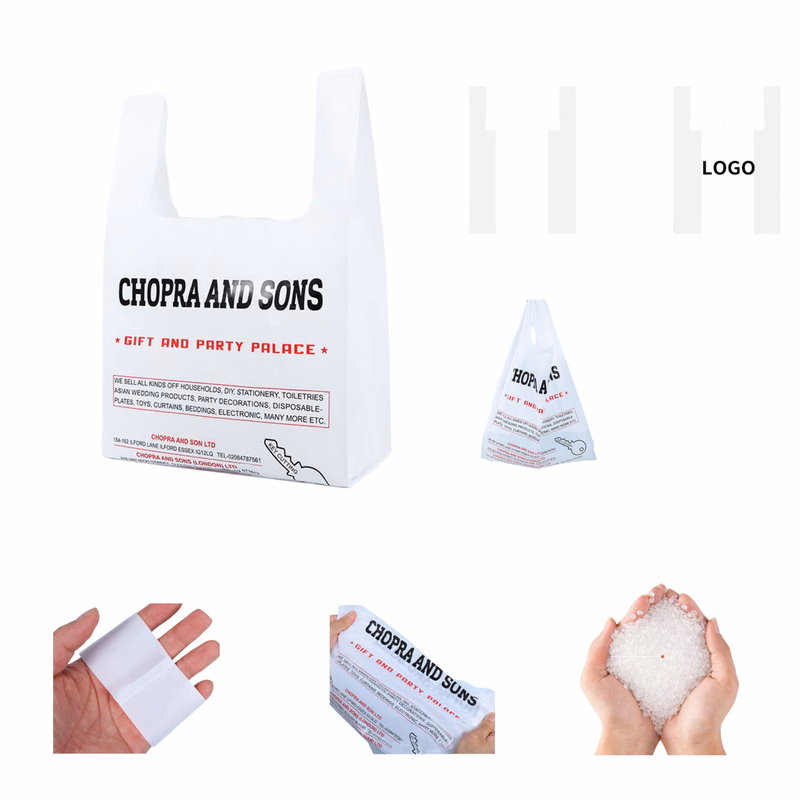 Customizable 5-mil Thickened Plastic Bag